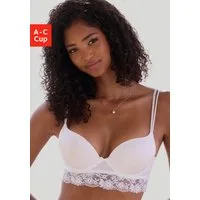 Vivance Push-up-BH Anisa mit Bügel und Spitze entlang der Unterbrust, sexy Dessous