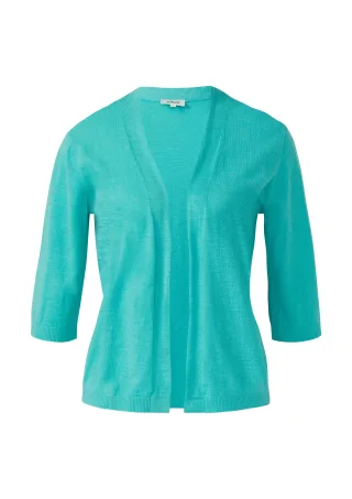 s.Oliver - Strickjacke türkis - Gr. - 46