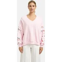 Smith & Soul Sweatshirt OVERSIZE SWEATSHIRT SLEEVE EMBROIDE