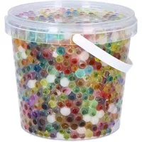 trendfinding Deko-Granulate 1 Liter Eimer Aqualinos Hydroperlen, Verschiedene Größen und Farben