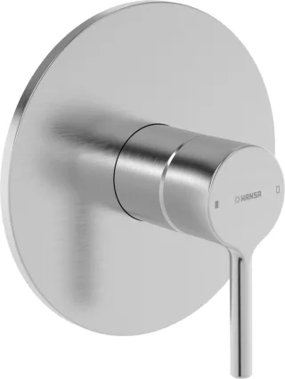 Hansa Einhandmischer Sichtteil f. einen Abgang, HANSAVANTIS 8261 Rosette rund Stahl, 8261902780 8261902780