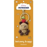 Kinderbett Kleiner Mutmacher, Schlüsselanhänger Capybara Don't worry, be cappy!
