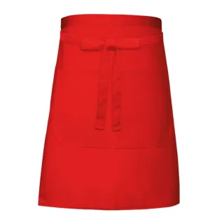 Link Kitchen Wear - Bäckerschürze, Tasche (Rot)