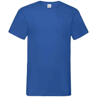Fruit of the Loom - "Value" T-Shirt V-Ausschnitt für Herren (Königsblau)