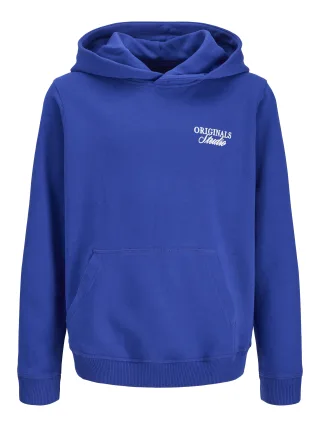 JACK&JONES - JORNORREBRO TYPO BACK SWEAT HOOD SN JNR - Gr. - 152