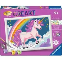 CreArt - Pinkes Einhorn, Malen