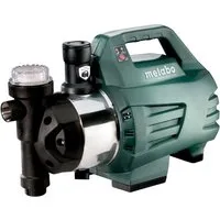 metabo Hauswasserwerk HWAI 4500 Inox (Set, 3-tlg), 4500 l/h max. Fördermenge, 4,8 bar max. Druck, 48 m Förderhöhe