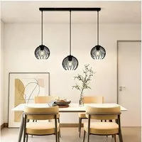 OTTO home Pendelleuchte Tonnia - Hängelampe, höhenverstellbar, Pendellampe, Metall, ohne Leuchtmittel, Leuchtmittel wechselbar, Lichteffekt durch Gitter-Optik, liefert eingeschaltet Schattenoptiken