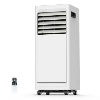 [EU Direct] Xmund 4-in-1 Portable Air Conditioner, 9000BTU Cooling/Heating/Fan/Dehumidification with Exhaust Hose, Remot