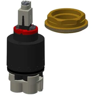 KWC Aquarotter Keramikkartusche, AQUAFIT, mit Temperaturanschlag, 2030008757, 2030008757 2030008757
