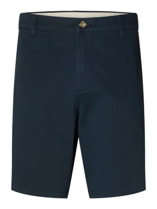 selected men - Regular Fit: Shorts blau - Gr. - S