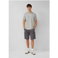 s.Oliver Shorts Bermuda FILE File: Cargo-Shorts mit Logo-Details