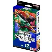 Bandai Sammelkarte One Piece Card Game - STARTER DECK - Zoro & Sanji ST-12, (englisch) - Werde zum Piratenkapitän mit Zoro und Sanji
