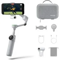 Insta360 Insta360 Flow 2 Pro Ultimatives-Creator-Bundle, Grau, KI-Gimbal Kamera-Gimbal