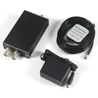 PLL-GPSDO GPS Receiver 10MHz Sine Wave 1PPS Pulse UTC Synchronization High Precision Frequency Stability RS232 NMEA Outp