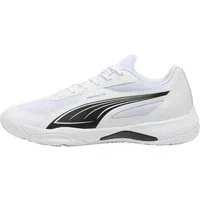 PUMA Hallen-Indoorschuhe Solarflash III weiss/schwarz Herren Badmintonschuh