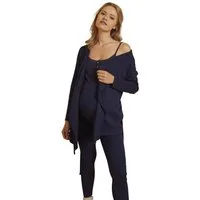 vertbaudet Umstands-Set Homewear-Set, Schwangerschaft & Stillzeit 3-teilig