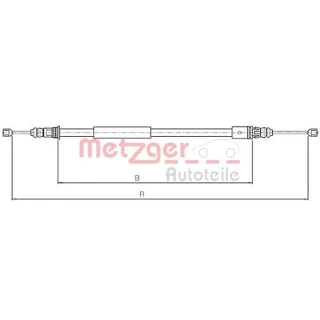 Metzger Bremsseil hinten Citroen Saxo Peugeot 106