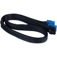 12VHPWR PCIe Adapter Kabel SST-PP14-PCIE schwarz, 0,55 Meter