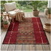 Gino Falcone Teppich Outdoor-Africa 38, rechteckig, Höhe: 5 mm, Flachgewebe, Ethno Style, In- und Outdoor geeignet
