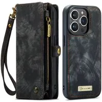 CaseMe Handyhülle Caseme iPhone Hülle mit Zipper 2in1