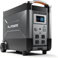 ALLPOWERS Powerstation LiFePO4 4000W 3456Wh Solargenerator mit USV-Funktion Powerstation ALLPOWERS R4000 Plus LiFePO4 Powerstation 3456Wh 4000W (230 V V), 4000W Leistung 6000W Spitze