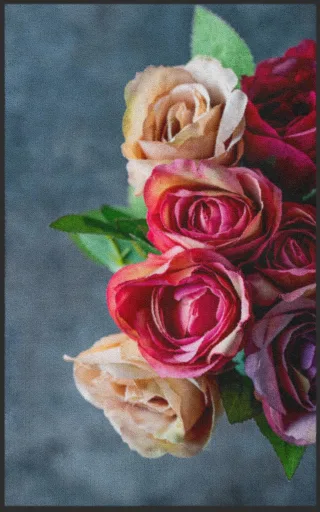 Fussmatte Rose 7559 | Größe: 60 cm x 90 cm