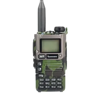 Quansheng UV-K58(K6) Dual Band Walkie Talkie 1600mAh Battery 200 Channels Type-C Amateur Two-way Radio