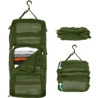TRAVEL DUDE Kofferorganizer Hängende Packwürfel, Packwürfel, Packtaschen, Packing Cubes (keine, keine), aus recycelten Plastikflaschen