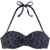 Elbsand Bügel-Bandeau-Bikini-Top Letra, mit tollem Wording