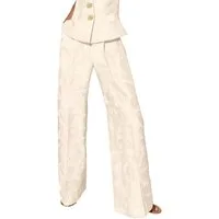 Friends Like These Stoffhose Friends Like These Jacquard-Hose mit weitem Bein (1-tlg)