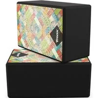 RDX Sports Yogablock RDX Yoga Block, rutschfest, hochdichter EVA-Schaum