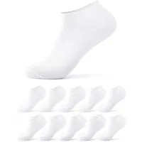 OCCULTO Sneakersocken Damen Sneakersocken 10er Pack (Modell: Alexa) (10-Paar)