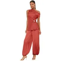 LIPSY Blusentop Lipsy strukturiertes Satin-Oberteil, Regular (1-tlg)