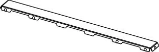 Tece Ersatzt. Trägerblech TECEdrainline für Naturstein-Duschrinne 651200, 668030 668030