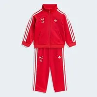 adidas Originals Trainingsanzug FIREBIRD TS (2-tlg), für Babys, mit 2 Teilen, aus Polyester, neutraler Schnitt