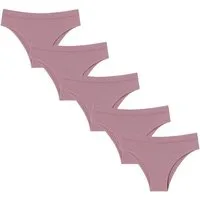 Diademita Slip ULTRA SOFT Brasilianische Slip Frauen 5er Pack (Set, 5-St., 5er Pack)