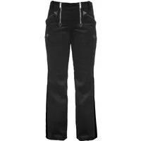 JOB Arbeitshose Damen Zunfthose INGA Trenkercord mit ausgestelltem Bein Schwarz