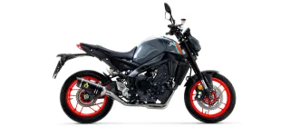Sport Auspuff Komplettanlage Thunder BLACK Yamaha MT-09 Bj.2021-2023 RN69 EURO5 +Kat eintragungsfrei