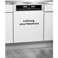 BAUKNECHT teilintegrierbarer Geschirrspüler OBBC Ecosilent 7540, 14 Maßgedecke, Doppelter Komfort – mit Besteckschublade und zusätzlichem Besteckkorb