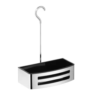 Avenarius Duschkorb 222x67x112 mm, zum Einhängen (Ø 35 mm), Serie Körbe 9014040010