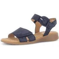 Gabor Rhodos Keilsandalette Sommerschuh, Komfortschuh mit Klettverschlüssen, G-Weite