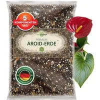 OraGarden Spezialerde OraGarden Aroiden-Erde 3 Liter, mit Wurmhumus, (Packung), Enthält wertvollen Wurmhumus