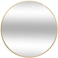 Atmosphera Créateur d'intérieur Wandspiegel Runder Spiegel in Rahmen aus Metall OW, Ø 70 cm