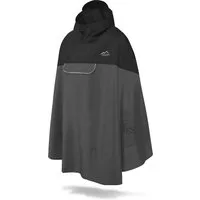 normani Regenponcho Unisex Regenponcho wasserdicht Cherrapunji mit Kapuze - 12000 mm Wassersäule - 3M™-Reflektor