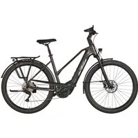 KTM E-Bike KTM Macina Style 740 750 Wh Damen Trapez grau 2025, 10 Gang Shimano Deore M4120-10 SGS shadow, Kettenschaltung, Bosch Performance Line CX smart System, 750 Wh