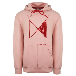 Puma x Michael Lau Long Sleeve Herren Pink Grafikhuthie 530349 85
