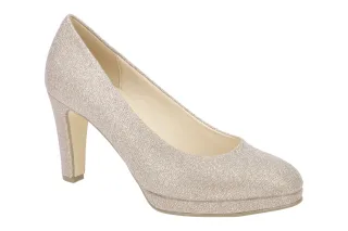Gabor 01.270.64 Damen Pumps rose/rosato Metallic Glitzer hoher Absatz