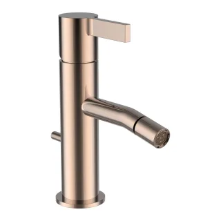 LAUFEN Bidetarmatur, Kartell LAUFEN , Ausladung 110 mm, Festauslauf, ohne Ablaufventil, mit Zugstang H3413310821031