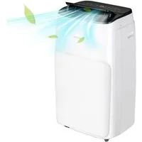 COSTWAY 4-in-1-Klimagerät, 14000BTU Klimaanlage bis 135m³, 38,4L/Tag, mit APP